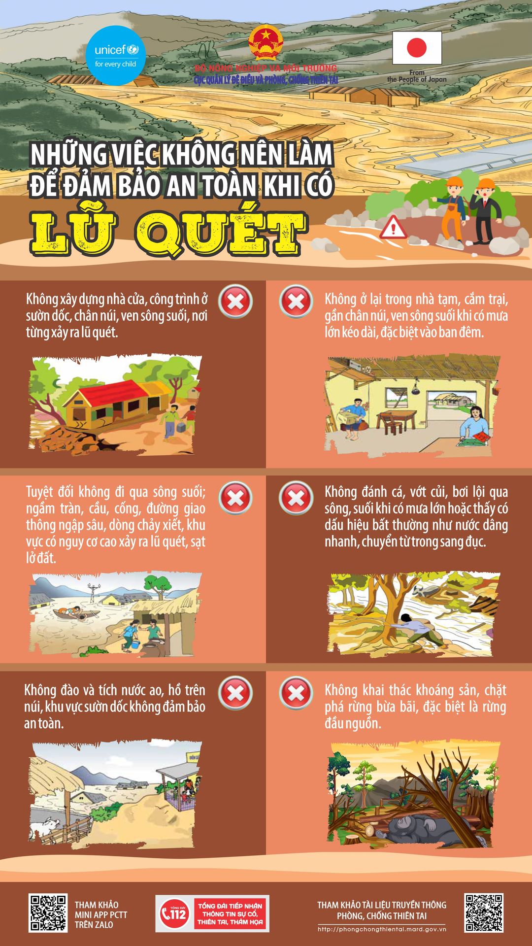 Những việc không nên làm để an toàn khi có lũ quét