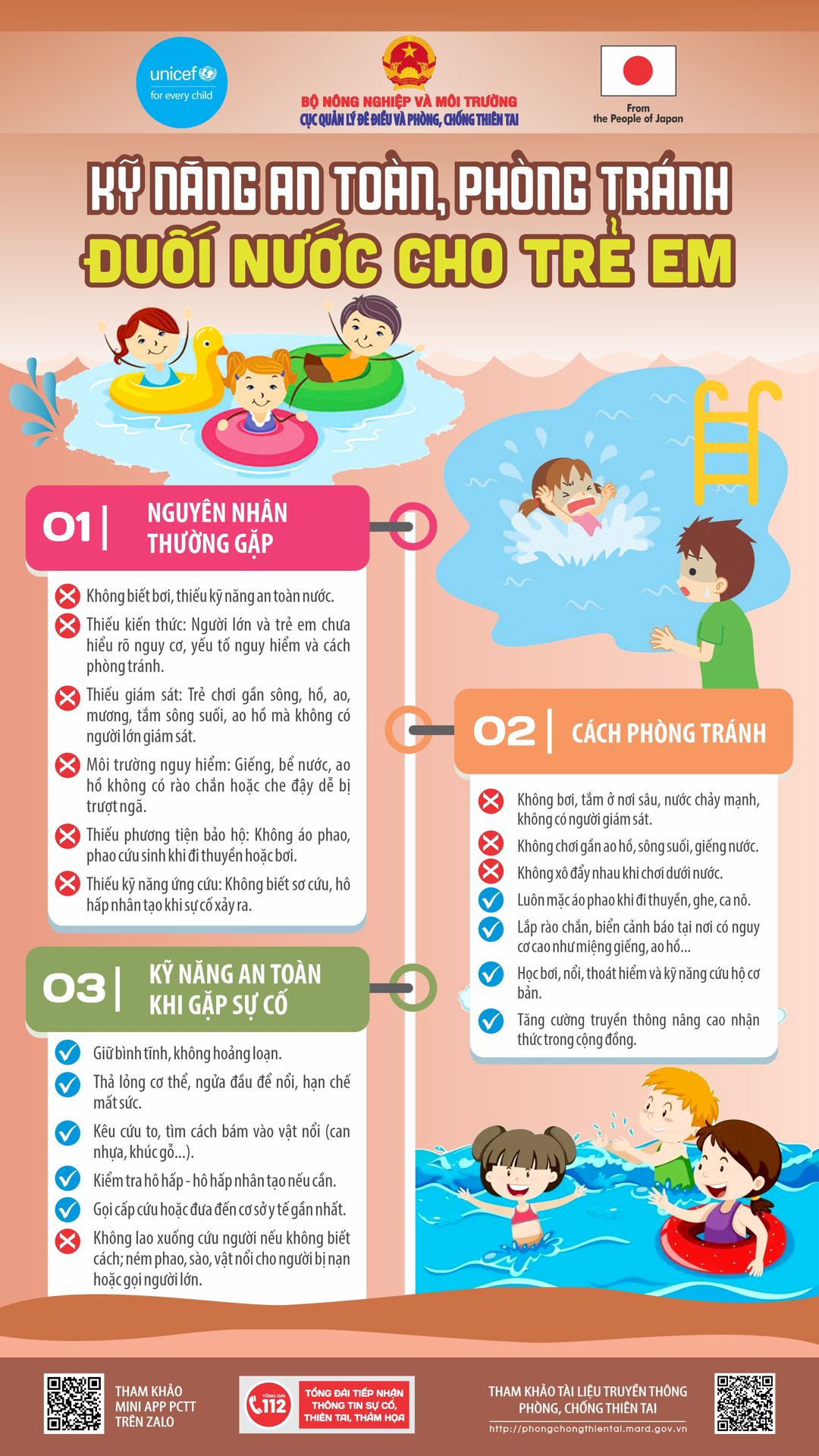 Kỹ năng an toàn phòng tránh đuối nước cho trẻ em